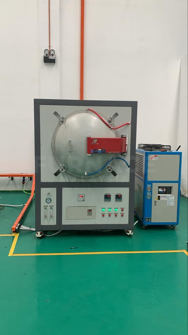 Repair Troubleshoot Pressure leak and change heater Graphite vacuum furnace for Biomass manufacturer at Nilai, Negeri Sembilan, Malaysia
