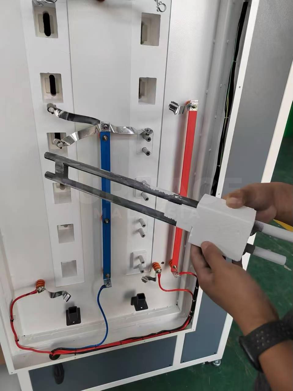 Troubleshoot Furnace Temperature cannot reach and Change SiC heater for High Temperature Furnace at Pasir Gudang, Johor, Malaysia