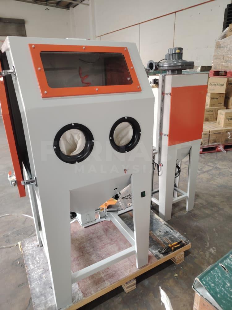  Sandblast Machine Supply and Install at R&D Workshop at Skudai Johor Bahru Malaysia