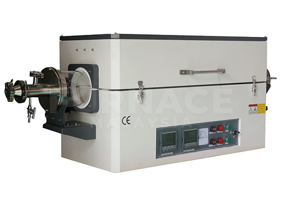 1200℃ Dual-Zone Split Tube Furnace