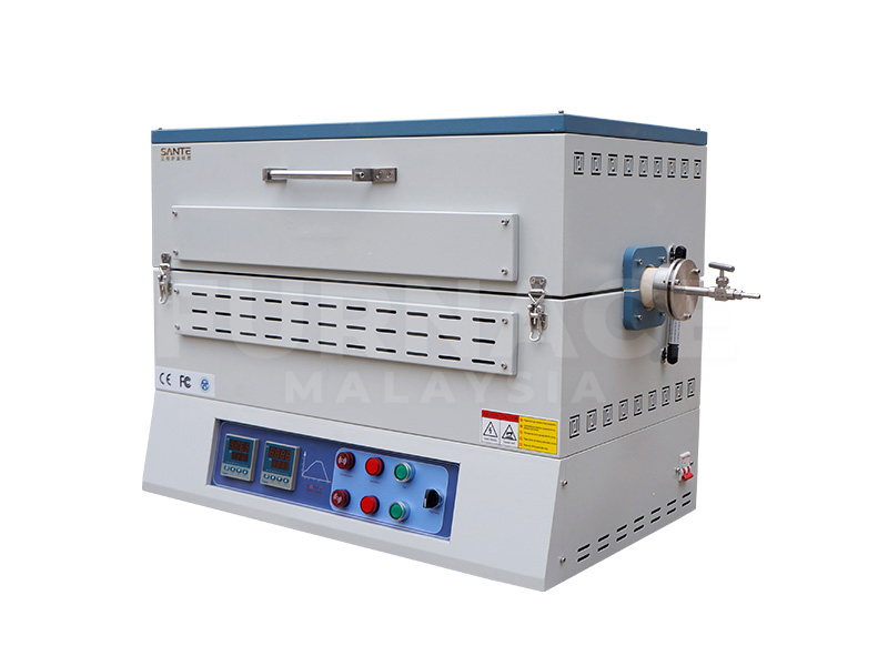 1400℃ Dual-Zone Tube Furnace