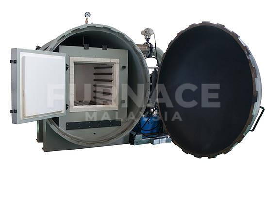 1200℃ Vacuum Atmosphere Box Furnace with Pump