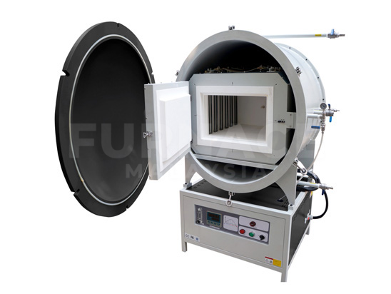 1200℃ Vacuum Atmosphere Box Furnace with Pump